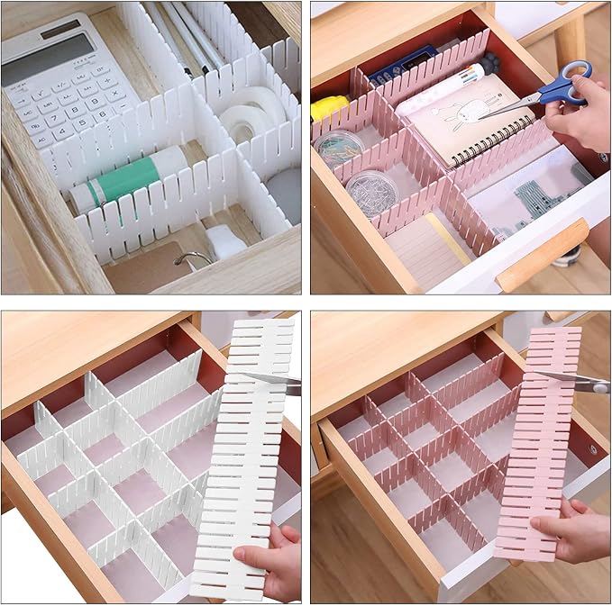 MUKCHAP 72-Piece DIY Grid Drawer Organizer - Image 6