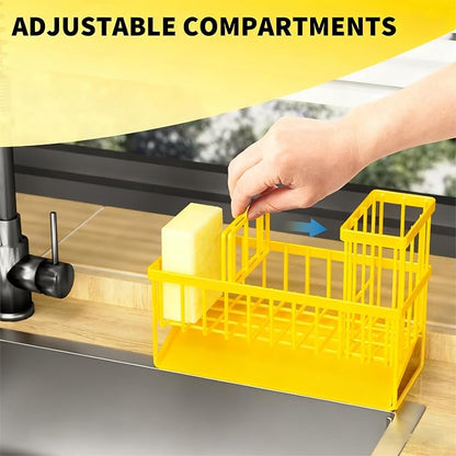 Cisily Yellow Sink Caddy Organzier - Image 3