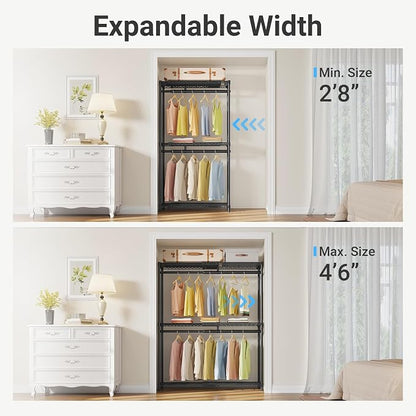 VIPEK X1 Plus Expandable Reach-in Closet Adjustable from 2'8" to 4'6" - Image 2
