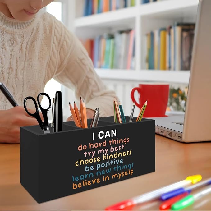 Inspirational Pen Pencil Holder Organizer - Image 4