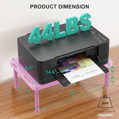 WALI Computer Monitor Stand for Desk, Adjustable Laptop Riser, Desk Monitor - Image 3