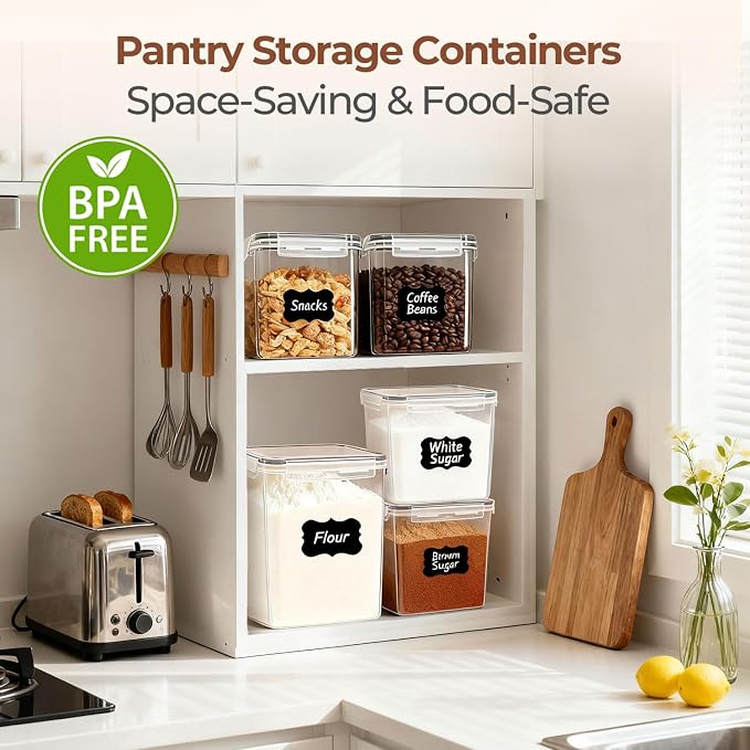 3 PCS Airtight Flour and Sugar Container - Image 5