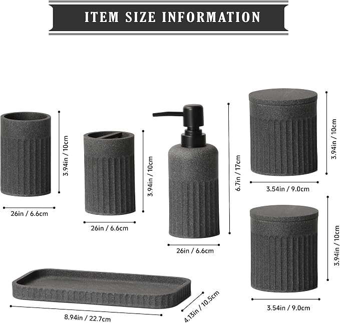 Bathroom Accessory Set - Image 5