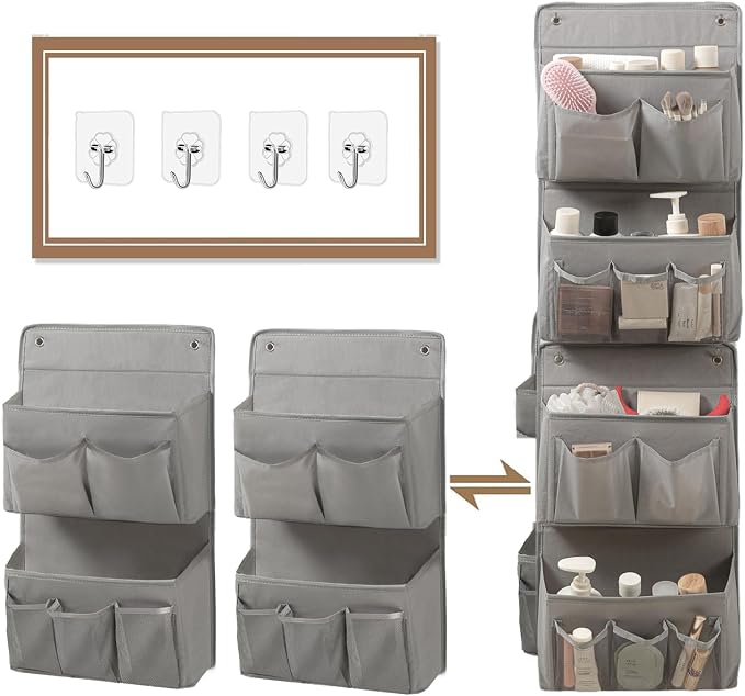 Wall Hanging Organizer – Over The Door Storage & Behind Door Organizer - Image 2