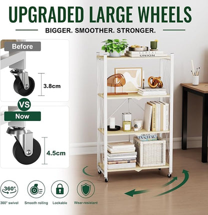 black leopard 4-Tier Foldable Shelf - Image 3
