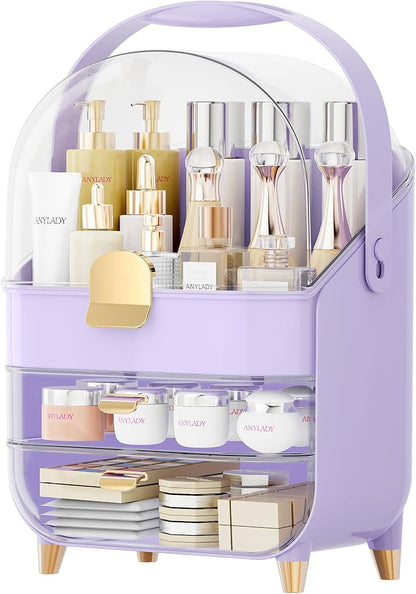 Makeup Organizer Countertop, Skincare Holder Bathroom Counter Organizer - Image 9