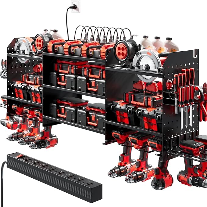 Upgrade Large Power Tool Organizer Wall Mount by WIWIDRM