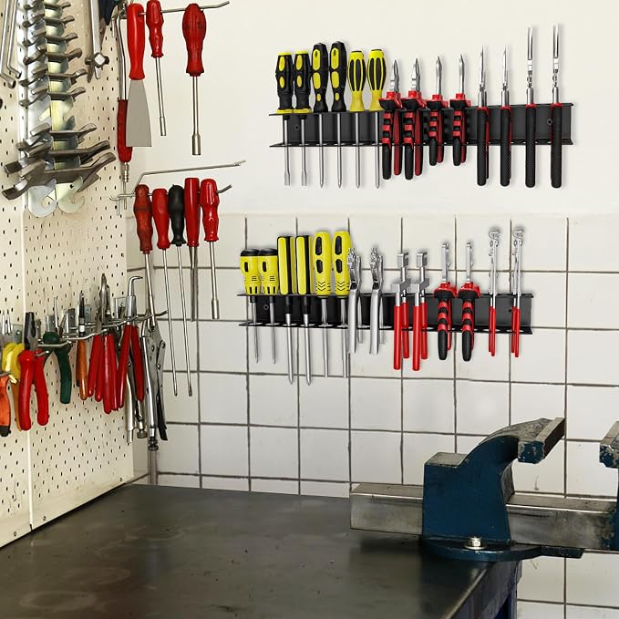 Screw Driver Holder Wall Mount, Screwdriver Organizer, Metal Plier Organizer - Image 6
