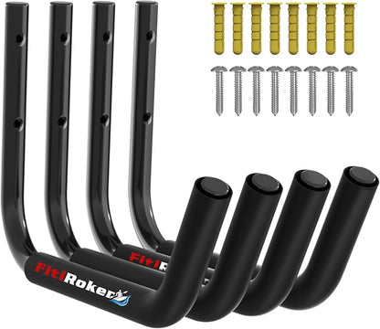 Kayak Storage Rack – 100LB Wall Mounted Kayak Hook by Unknown