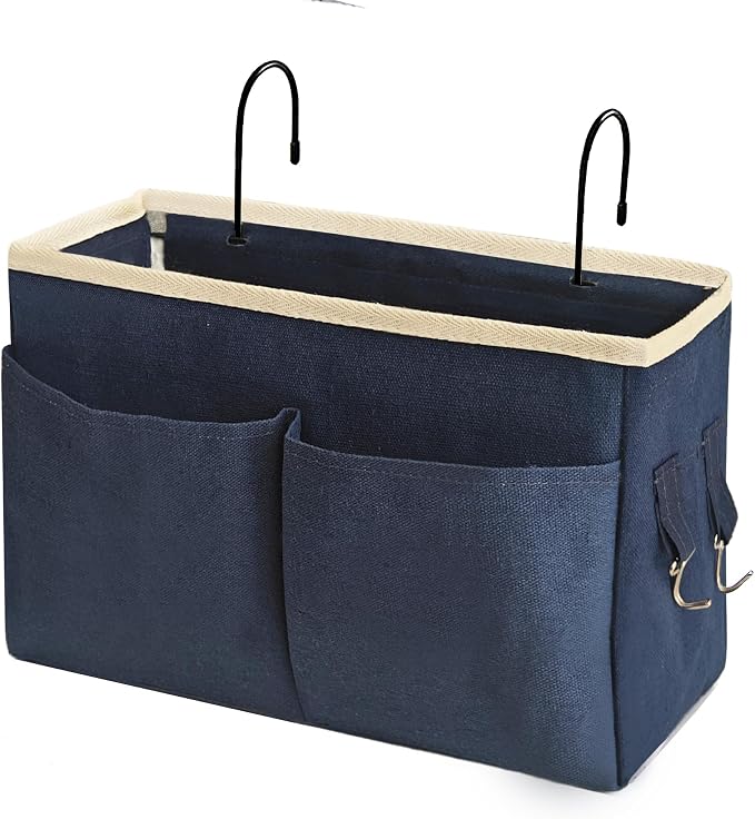 Bedside Caddy Bedside Hanging Storage Basket Multi-Function Organizer Caddy by Someteth
