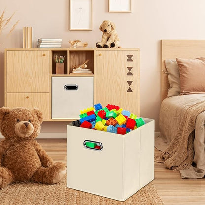 Fabric Cloth Storage Bins, Fabric Cube Organizer - Image 4