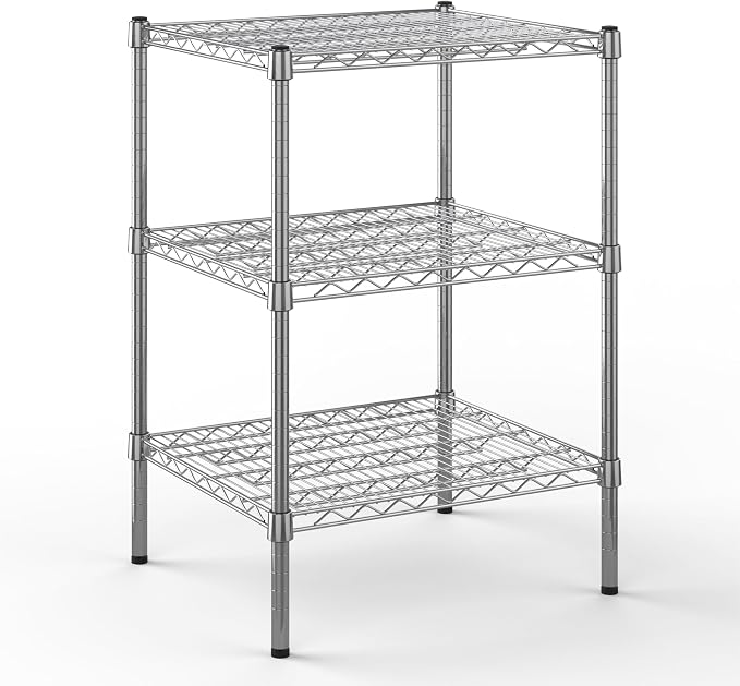 21" Deep x 24" Wide x 34" Height Wire Shelving Kit | 3-Tier | NSF Commercial by Regal+Altair