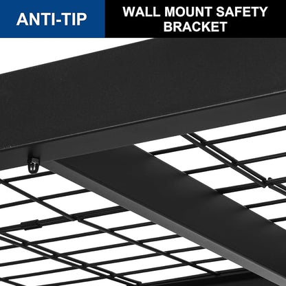 BILT HARD 72" W x 24" D Heavy Duty Garage Shelving, 5-Tier Industrial Metal - Image 7