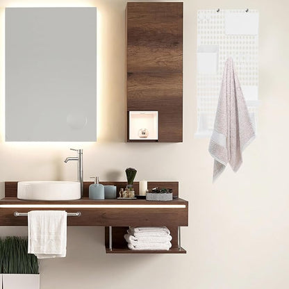 Wall Pegboard Storage Shelf White Plastic Organizer Rack - Image 2