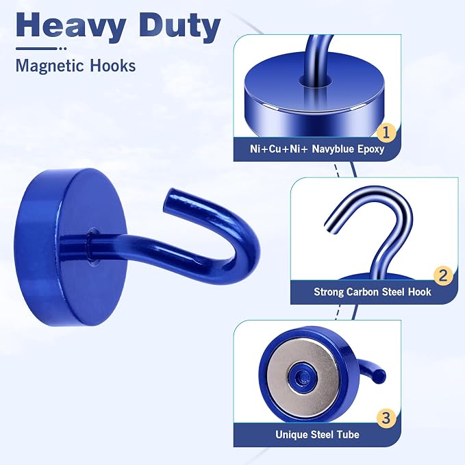 Neosmuk Magnetic Hooks Steel Tube Design - Image 5