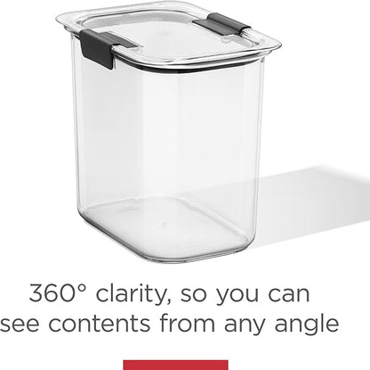 Rubbermaid Brilliance Pantry Food Storage Container Set, Airtight & Leak-Proof - Image 7