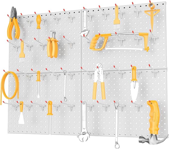 TORACK Metal Pegboard Panels and Hooks - Image 8