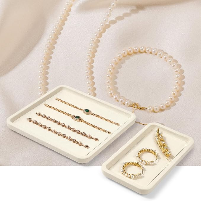 Microfiber Jewelry Display Flat Tray - Image 3