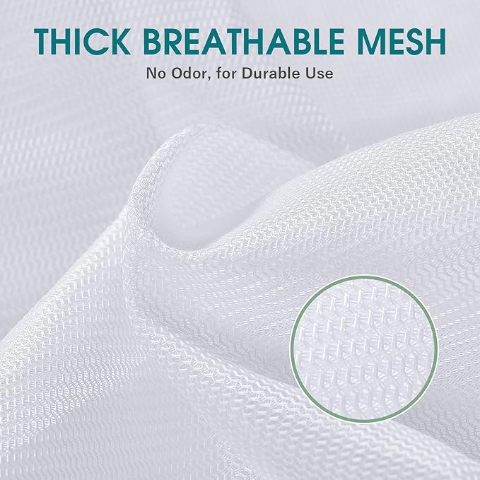 OTraki 2 Pcs Large Mesh Laundry Bags 24X36 Inch Heavy Duty Drawstring Laundry - Image 3