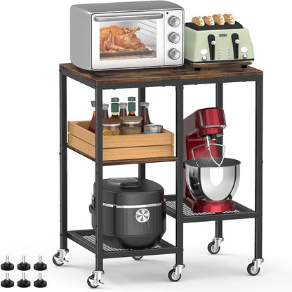 Kitchen Microwave Cart, Microwave Stand by OGEMXU