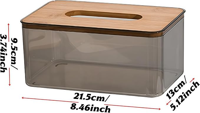 Tissue Box Cover Holder Rectangle, Dryer Sheet Holder, Kleenex Box Covers - Image 3