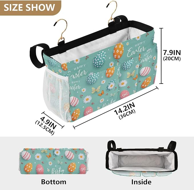 Egg Butterfly Easter Flower Bedside Caddy - Image 4