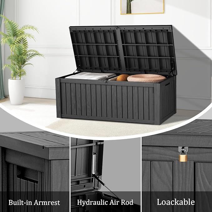 210 Gallon Outdoor Storage Box - Image 4