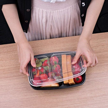 50 Pack 32 oz Sturdy Leakproof 2-Compartment Meal Prep Containers - Image 9