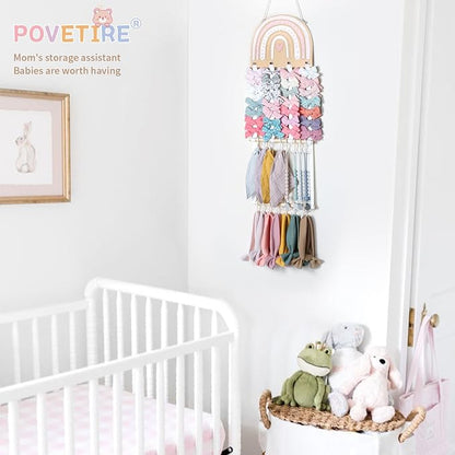 POVETIRE Headband Holder Bow Holder - Image 4