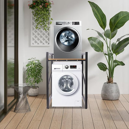 Washer Dryer Stacking Rack Stand, Heavy Duty Washing Machine Shelf - Image 5