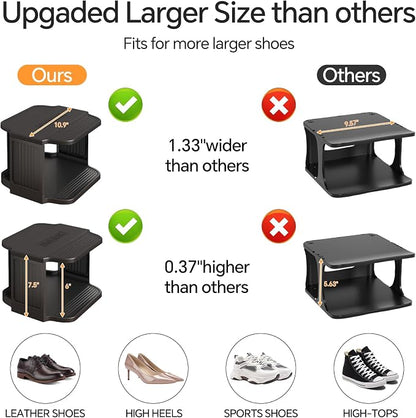 Kitstorack Stackable 16-Tier Shoe Rack - Image 6