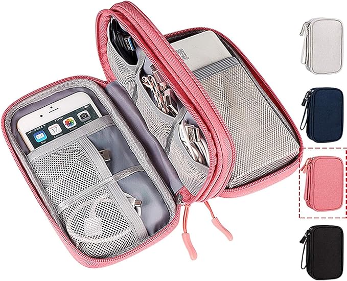 CAOODKDK Electronic Organizer Travel USB Cable Accessories Bag/Case, Waterproof by Unknown