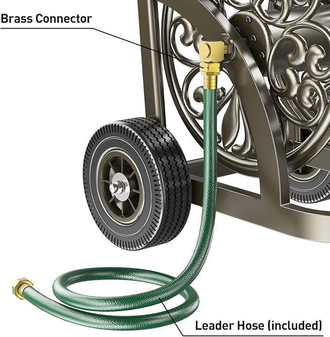 GOFORWILD Garden Hose Reel Cart - Image 5