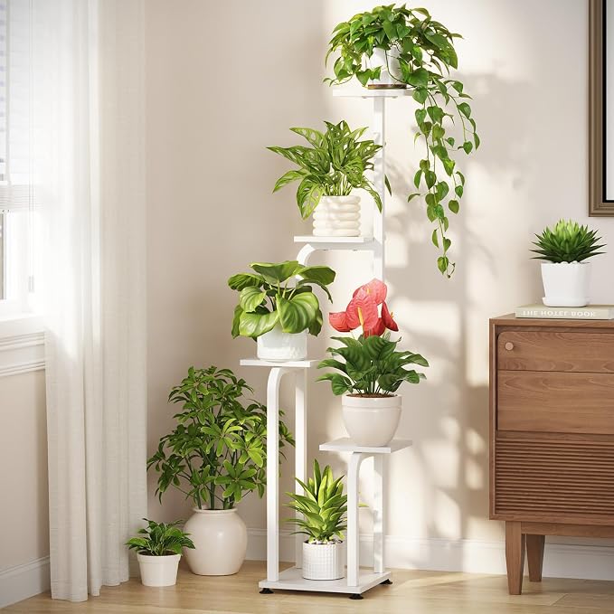 LASZOLA 5 Tiered Plant Stand Tall by LASZOLA