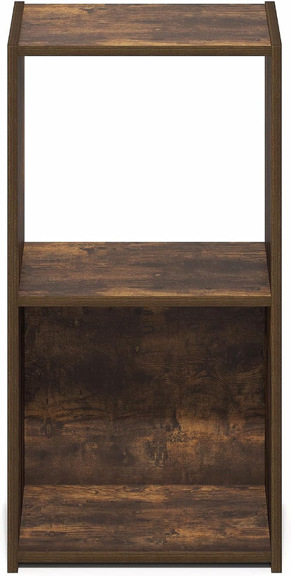 Furinno PELLI Book Shelf, 2-Cube Bookshelf - Image 7