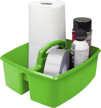Storex 2-Compartment Large Caddy – Multipurpose Classroom Organizer - Image 3