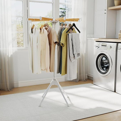 Giantex 4 Legs Clothes Drying Rack, Foldable Laundry Drying Rack by Giantex