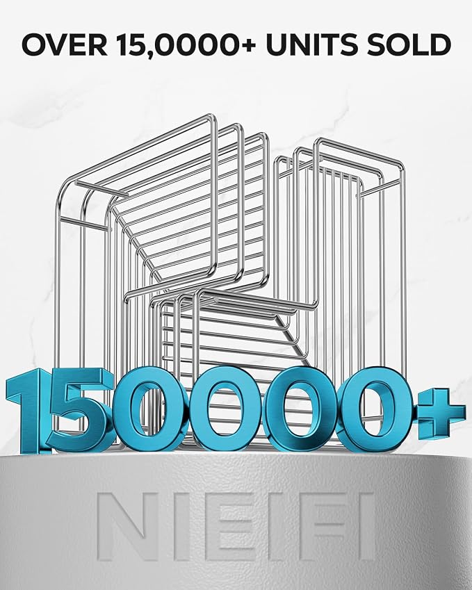 Nieifi Corner Shower Shelves Stainless Steel, Adhesive Shower Caddy Basket Rack - Image 9
