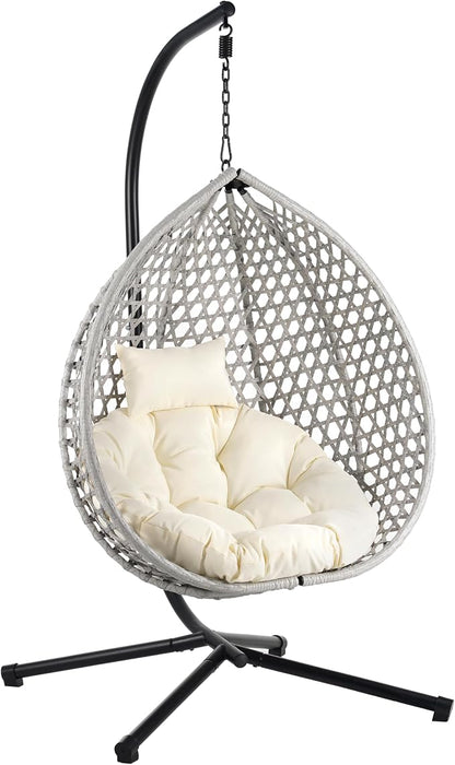 SOFTSEA Outdoor Wicker Egg Chair - Image 8