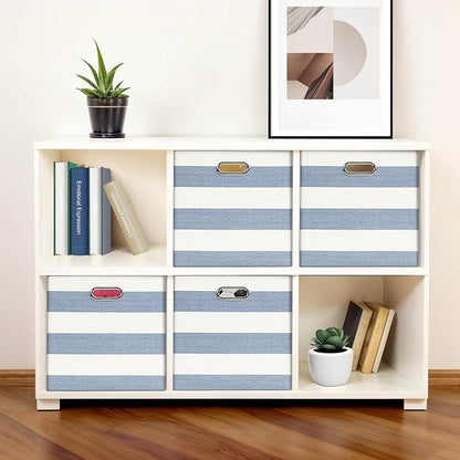 11x11 Cube Storage Bins, Collapsible Fabric Storage Cubes, Cubby Storage - Image 6