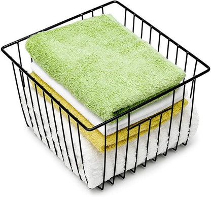 Slideep Refrigerator Freezer Organizer Wire Storage Basket, Farmhouse Food Wire - Image 4