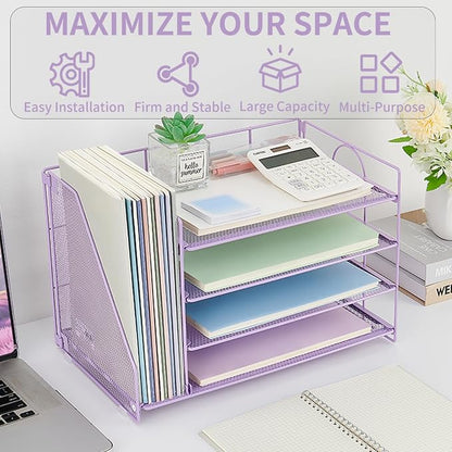 OPNICE 4-Tier Paper Organizer - Image 6