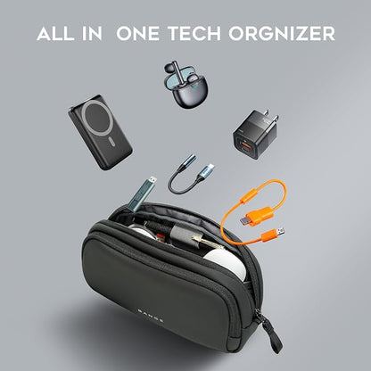BANGE Electronics Organizer Travel Case, Water Resistant Travel Bag, Tech Pouch - Image 5
