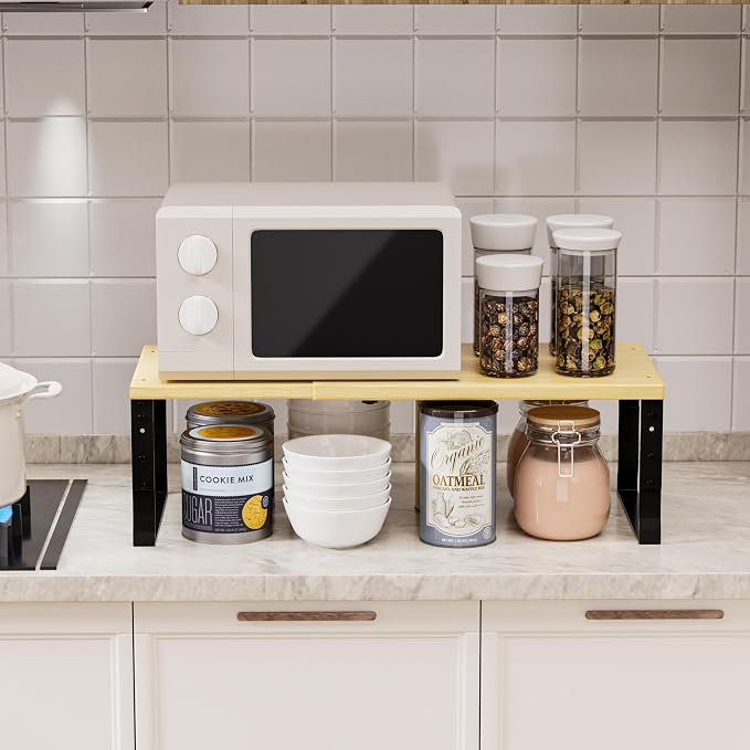 Adjustable Metal Shelving Unit, Stackable & Expendable Storage Rack - Image 2