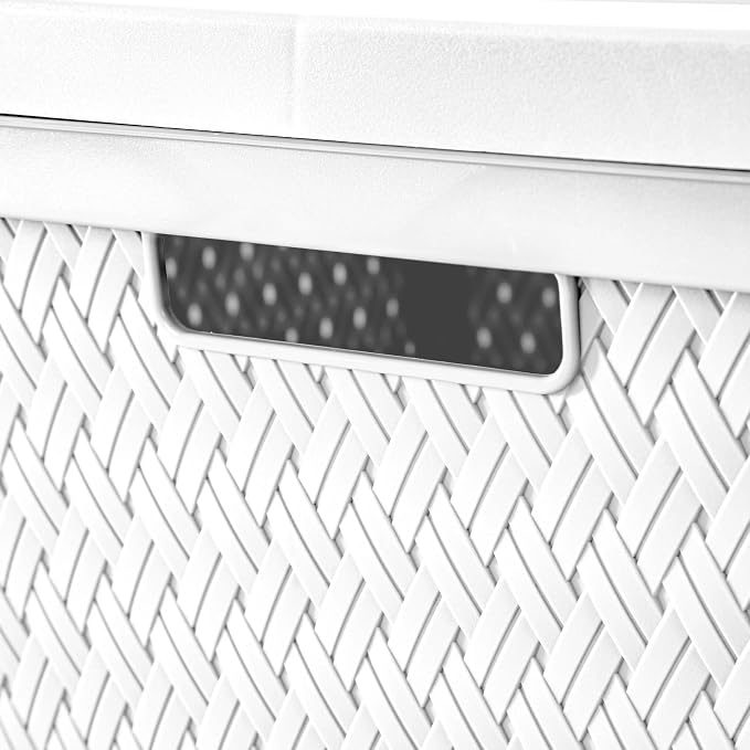 Wide 3-Drawer Plastic Storage Tower, No Tools Needed - Image 4
