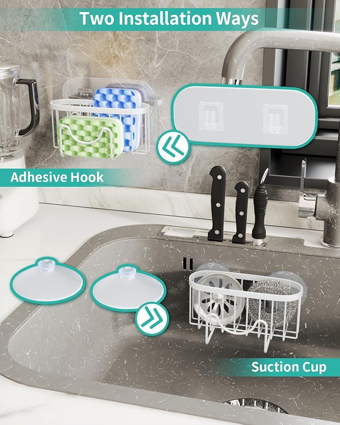 HapiRm Sponge Holder for Kitchen Sink - Image 3