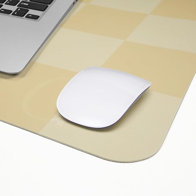 Leather Desk mat, Non-Slip Desk mat, Waterproof PU Leather Desk pad Protector - Image 4