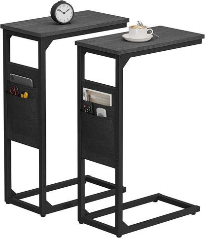 TUTOTAK C Shaped End Table, Side Table by ChoosetutotakFurnitureBuildYourCozyHome