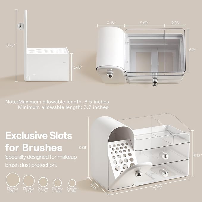 HBlife Makeup Organizer Countertop - Image 3