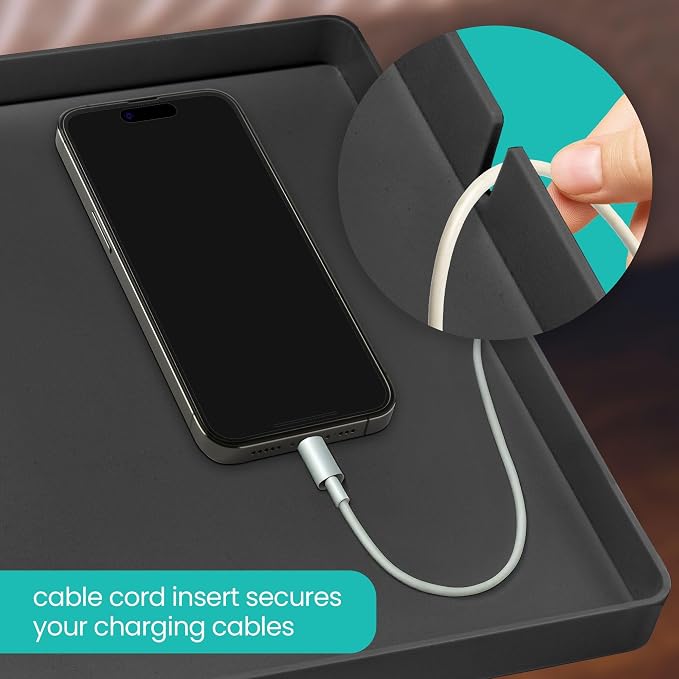Modern Innovations Large Black Bedside Shelf - Image 5